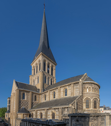 Le Havre, France - 05 31 2019: St. Vincent de Paul Church