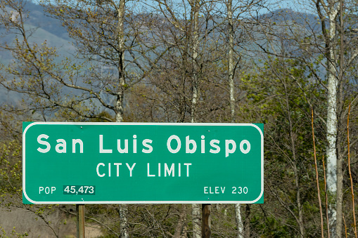 San Luis Obispo sign