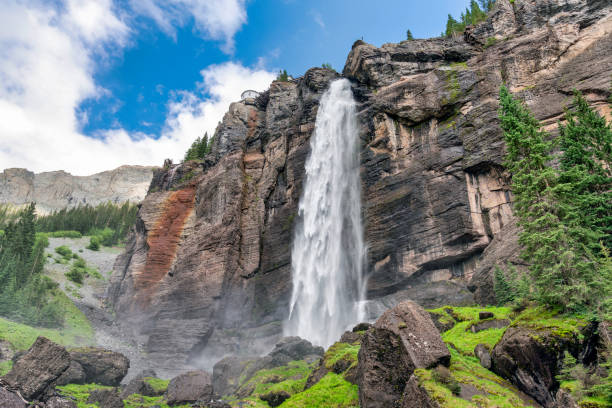istock Bridal Veil Waterfall in Telluride, Colorado 1329389492
