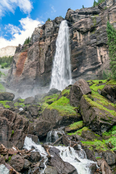 istock Bridal Veil Waterfall in Telluride, Colorado 1329389604