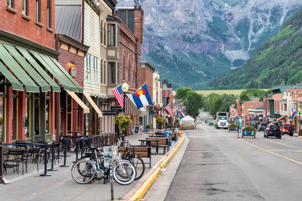 istock Historic downtown Telluride, Colorado 1329391040