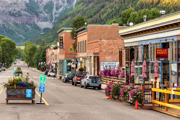 istock Historic downtown Telluride, Colorado 1329391055