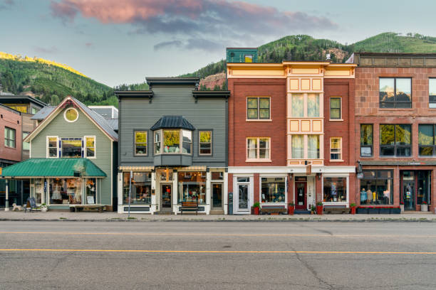 istock Historic downtown Telluride, Colorado 1329391243