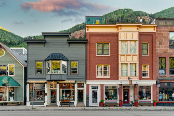 istock Historic downtown Telluride, Colorado 1329391273