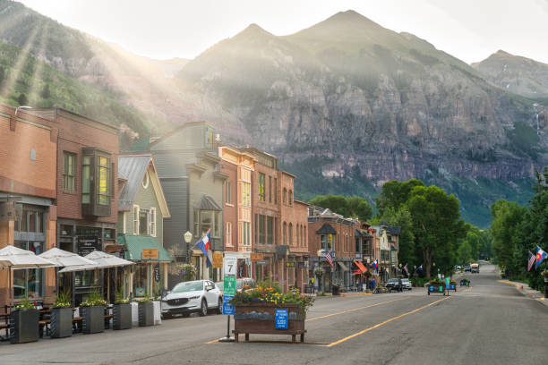 istock Historic downtown Telluride, Colorado 1329391274