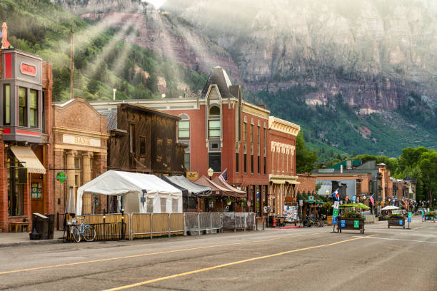 istock Historic downtown Telluride, Colorado 1329391292