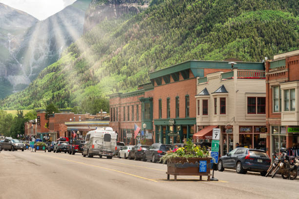 istock Historic downtown Telluride, Colorado 1329391322