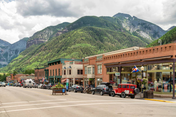 istock Historic downtown Telluride, Colorado 1329391404