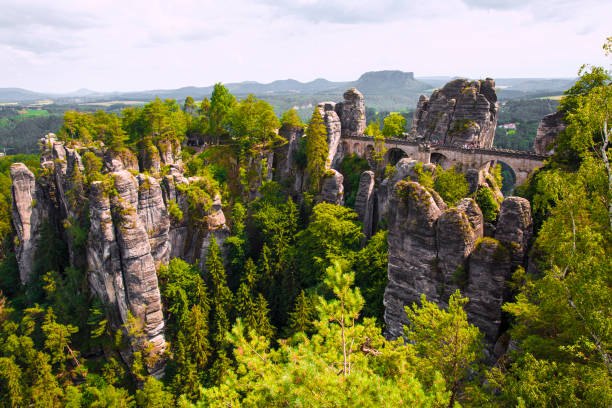 istock National park Saxon Switzerland in Germany. 1329392126