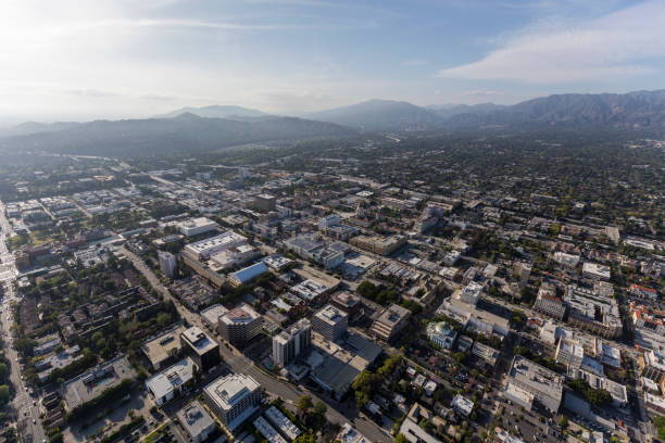 istock Aerial View Pasadena California 1329396694