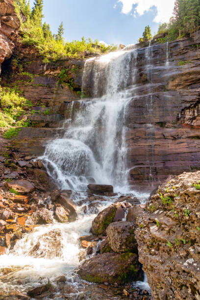 istock Waterfall in Telluride, Colorado 1329399862