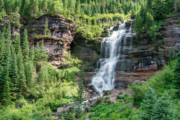istock Waterfall in Telluride, Colorado 1329399918