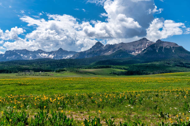 istock Beautiful mountain scenery in Colorado 1329403237