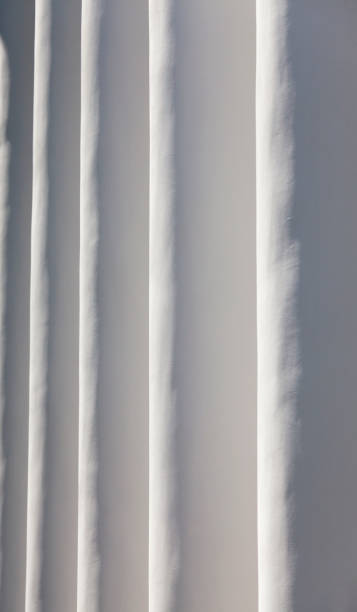 istock the columns of the building painted in white paint 1329406077