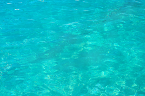 Background with light blue water horizontal format