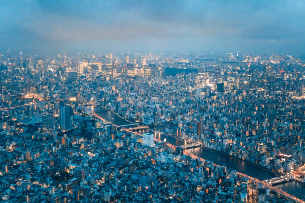 Aerial View of Tokyo