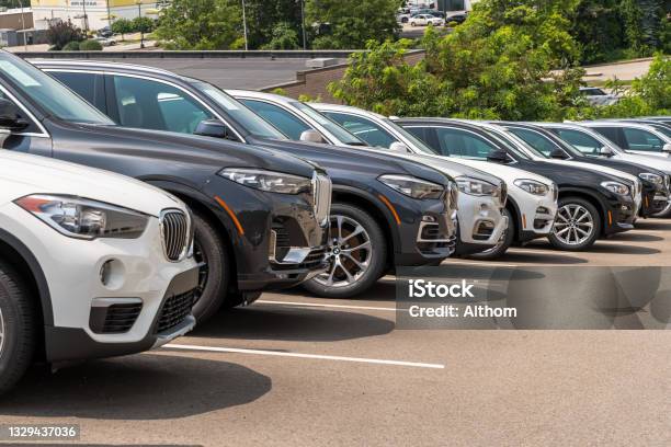 Bmw Suvs At A Dealership In Monroeville Pennsylvania Usa Stock Photo - Download Image Now