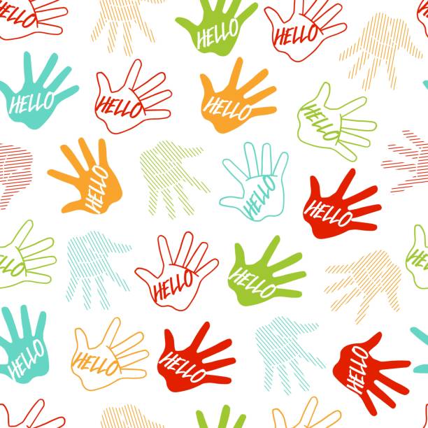 Partnership Pattern Abstract Partnership Abstract Background Illustrations, Royalty-Free Vector ...