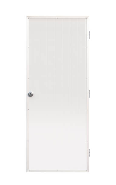 istock PVC factory door isolated on white background 1329455606