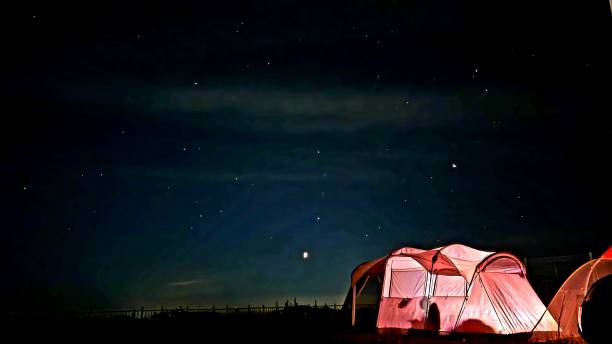 istock Anbandegi Camping in Gangwon-do, Korea 1329455891