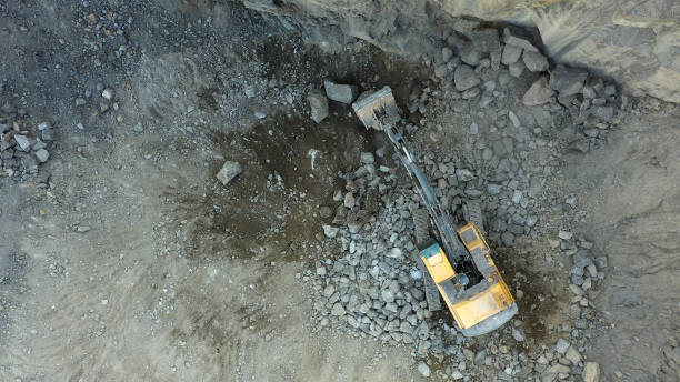 istock Quarry for the extraction of granite. Granite quarry. 1329457014