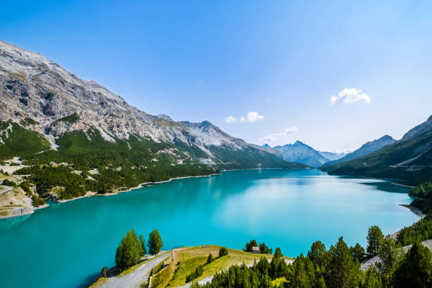 istock Laghi di Cancano, Lombardy, Italy 1329459500