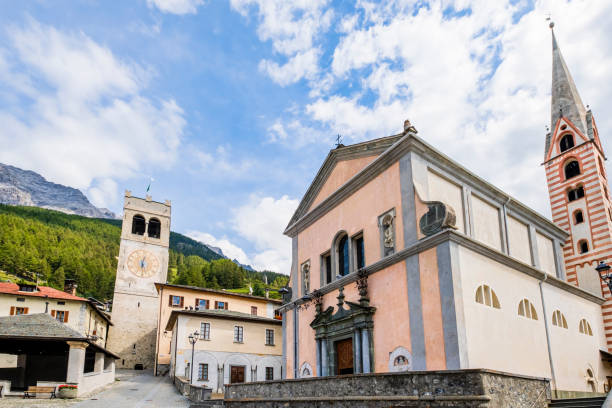 istock Bormio, Collegiate Church of Saints Gervasio and Protasio (Lombardy, Italy) 1329461868