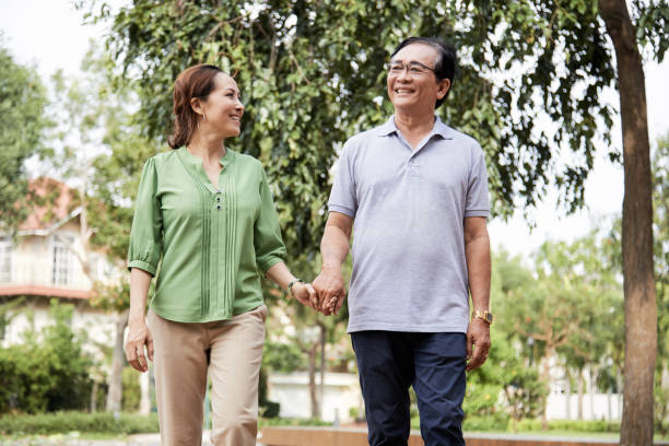 istock Senior Couple Enjoying Romantic Date 1329462956
