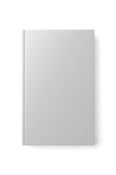 istock Blank book isolated on white background. 3D illustration mock-up 1329467024