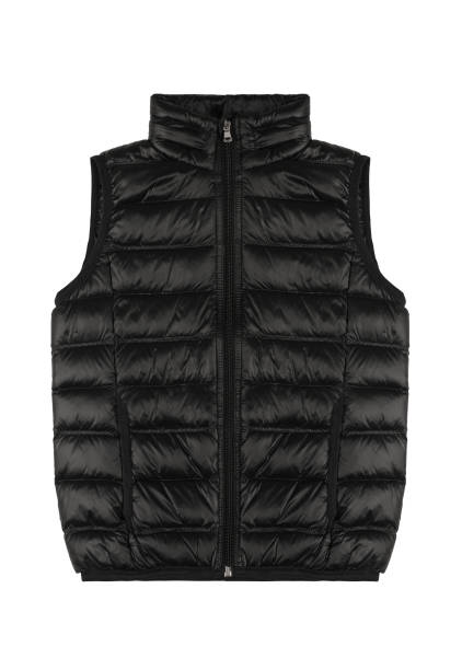 istock Black sport zipped vest 1329468056