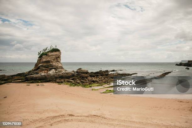 Camello Beach In Santander Spain Stock Photo - Download Image Now - Beach, Cantabria, Cantabrian Sea