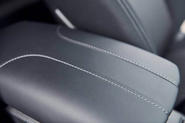 istock Modern new luxury automobile interior. Design and technology 1329471097