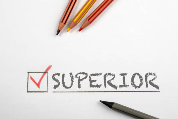 istock Superior. Colored pencils on a white background 1329485061