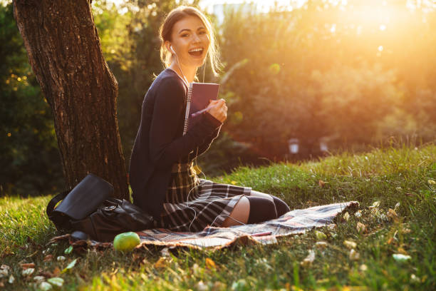 istock Cheerful woman wearing uniform 1329498215