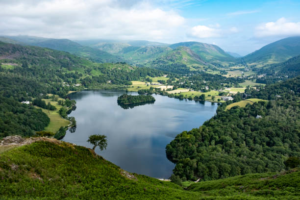 istock Lake District Mountains and Flora Above Grasmere 1329498357