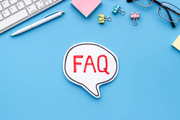 istock Faq - frequently asked questions - text on paper bubble, top view 1329507603