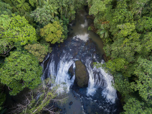 istock Waterfall in Palau Island. 1329515194