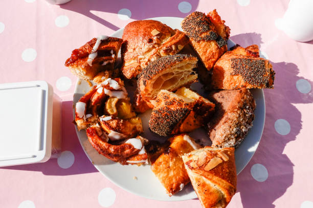 istock A pile of Danish pastries. 1329521074