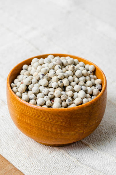 istock Dried white peppercorn seeds 1329523034
