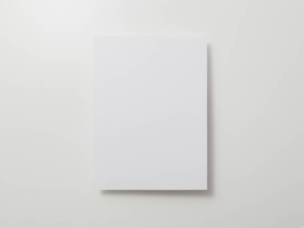 istock Invitation card mockup, blank greeting card template. Flat lay, Minimalist style 1329524505