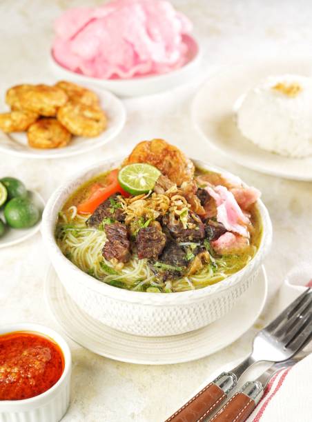 istock Indonesian Soto from Padang, West Sumatra 1329531146
