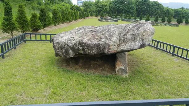 republic of korea ganghwado ancient tomb dolmen ruins