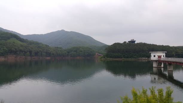 istock Lake Majang in Paju, South Korea 1329531808