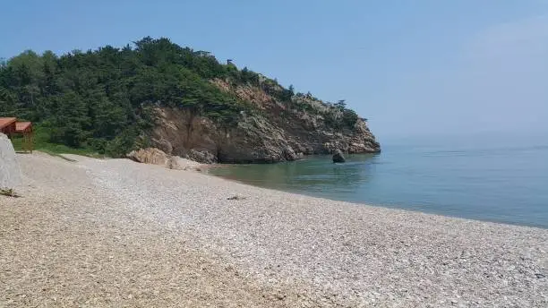 Mongdol Beach, Baengnyeong Island, Korea