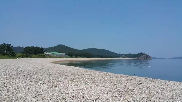 Mongdol Beach, Baengnyeong Island, Korea