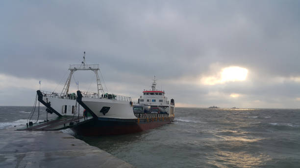 istock A ship moored at a pier in South Korea 1329532757