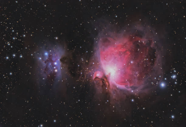 istock the Great Orion Nebula (Messier 42) and the Running Man Nebula 1329533334