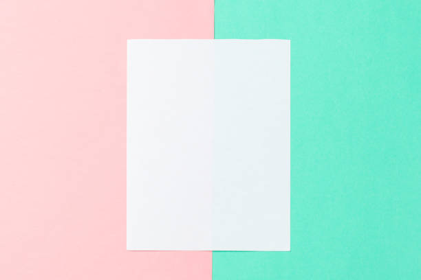 istock White paper and space for text on pastel color background 1329534570