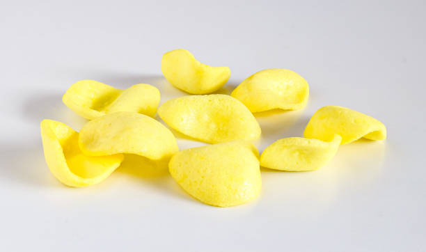 istock Fried chips in sweet corn flavour ,snack food. 1329534586