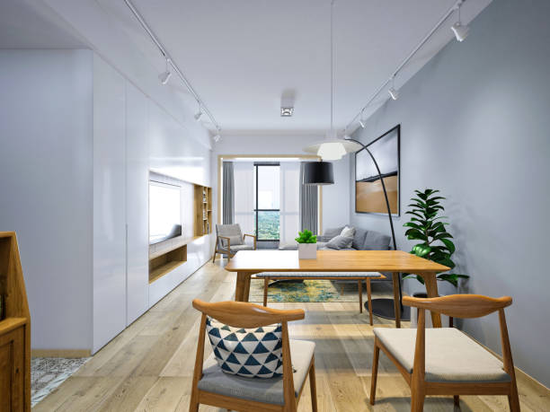 istock 3d render of modern living room 1329547967